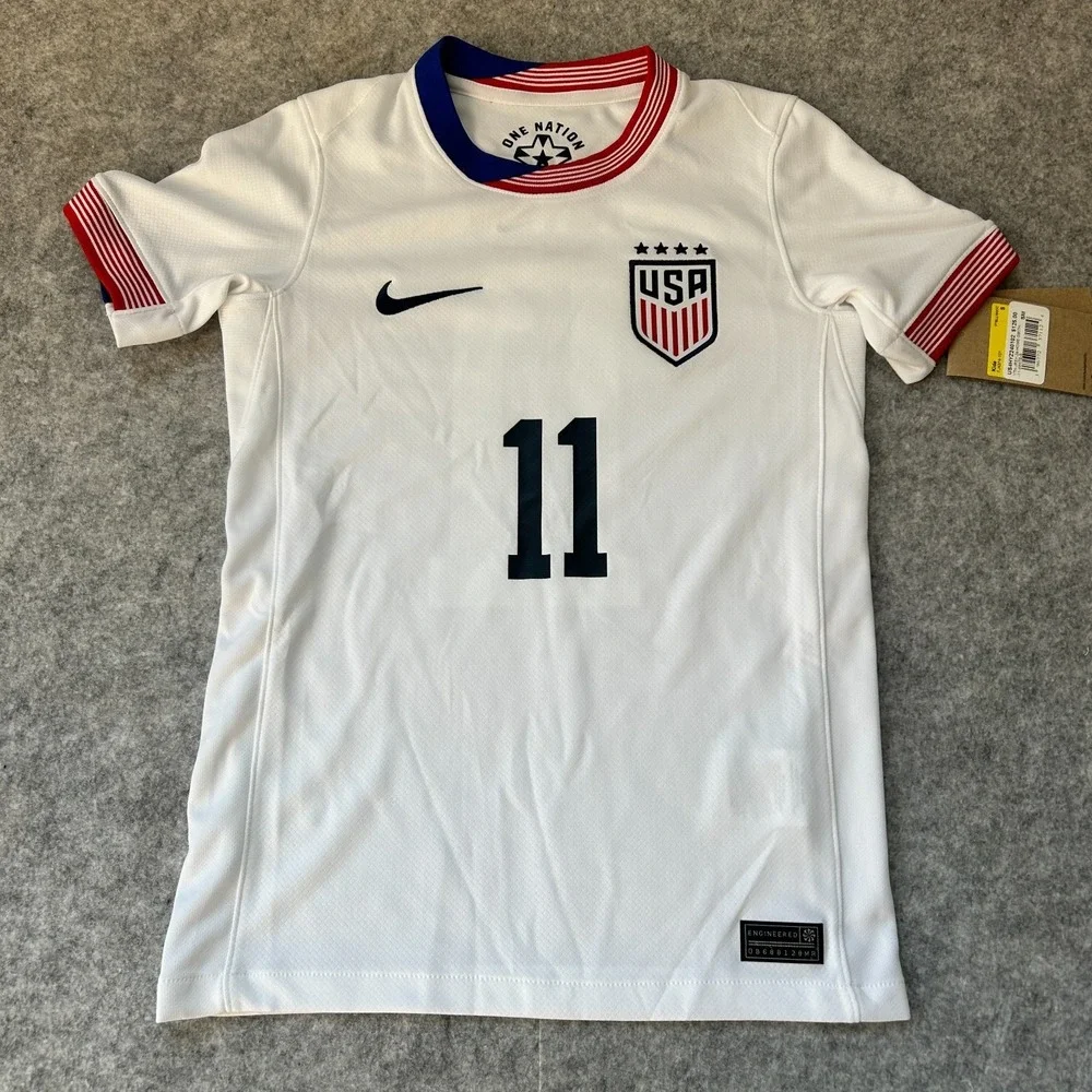 Nike Sophia Smith #11 USWNT Home Jersey White Kids Small $125